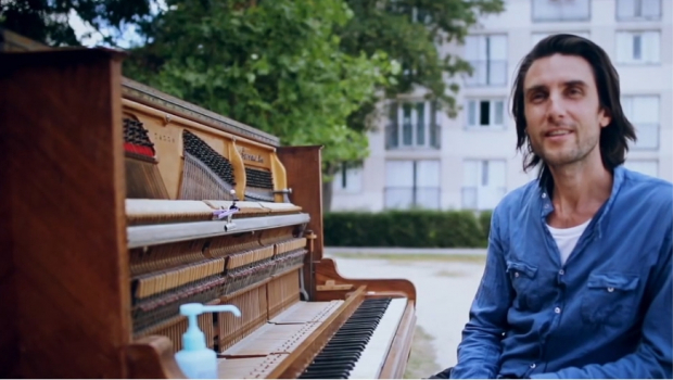 Interview de Fabio Zindaco, The Flying Piano Project