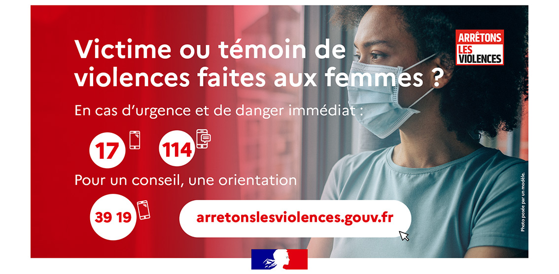 Victimes ou témoins de violences faites aux femmes