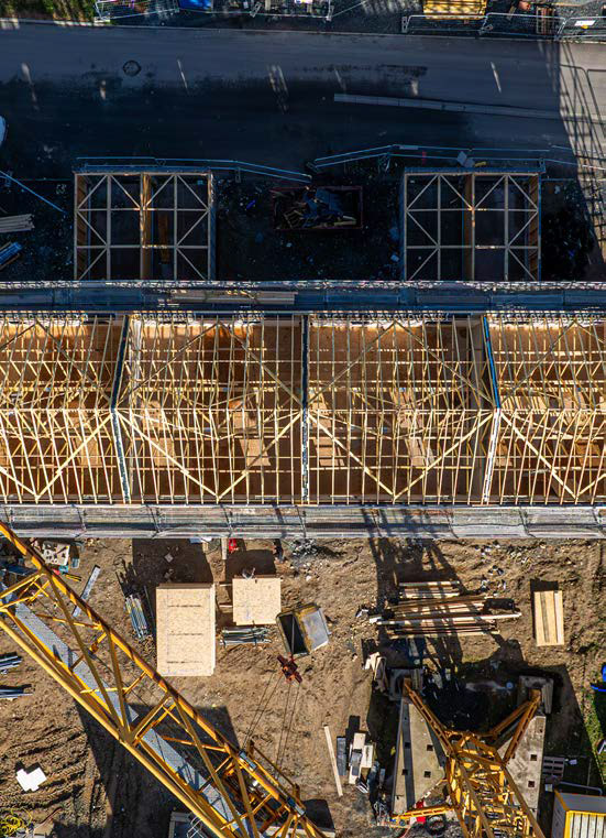 Construction en bois paille à Bretteville-sur-Laize