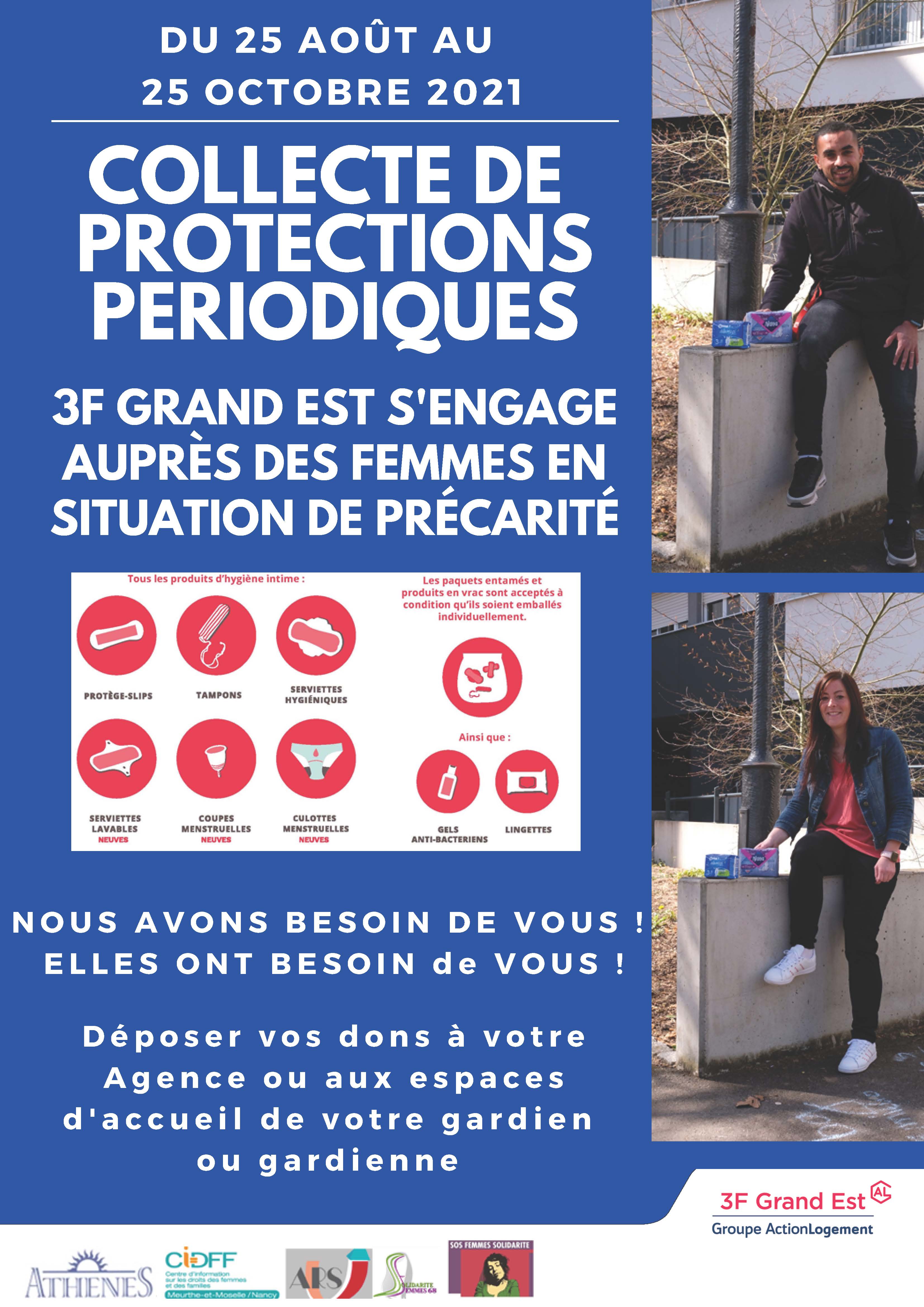 Affiche collecte protections