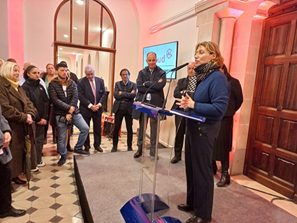 Discours de Valérie Fournier, DG de 3F, à Gap (05)