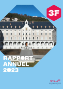 Couverture du rapport d'activité 2023 de 3F Sud