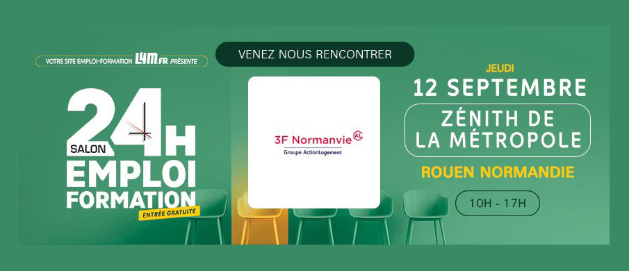 24h pour l'emploi - Rouen - 12 septembre