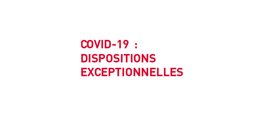 COVID-19 - Dispositions prises par 3F