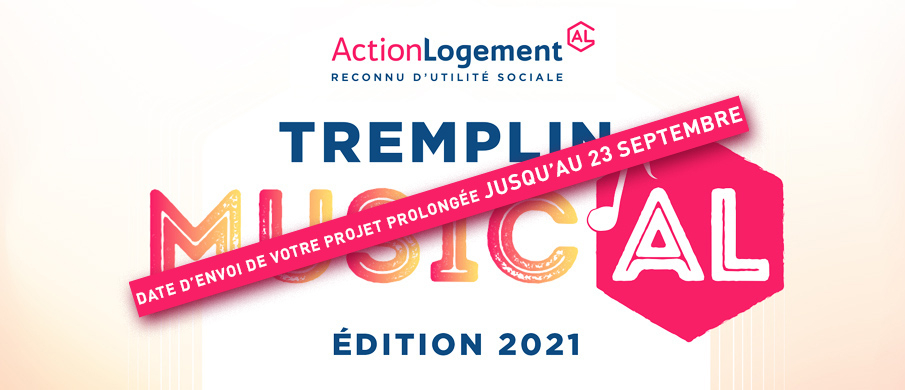 Tremplin Music'AL 2021: prolongation jusqu'au 23 septembre