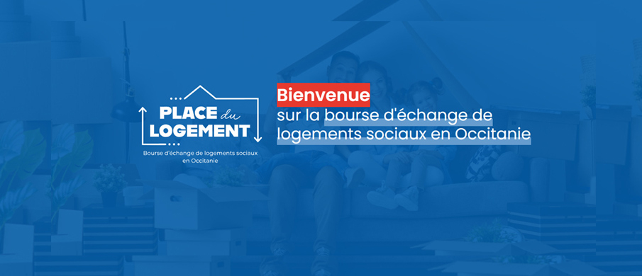  "Place du Logement", page d'accueil du site internet de la bourse d'échange de logements sociaux