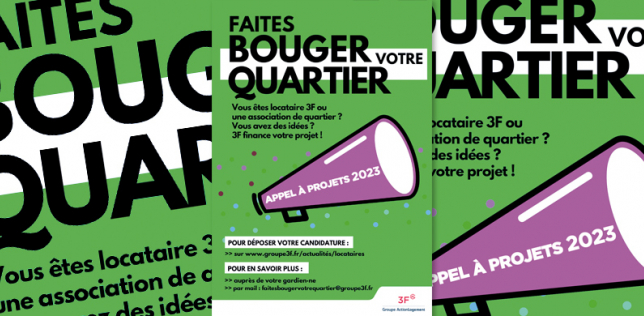 Affiche "Faites bouger votre quartier 2023"
