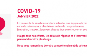 COVID-19 Annonce 07 janvier 2022