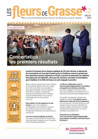 Gazette - Grasse (06) - Les Fleurs de Grasse - N° 2 - juillet 2019