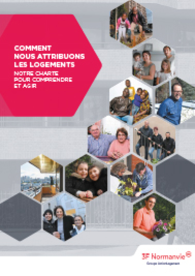 Couverture de charte d'attribution de 3F Normanvie