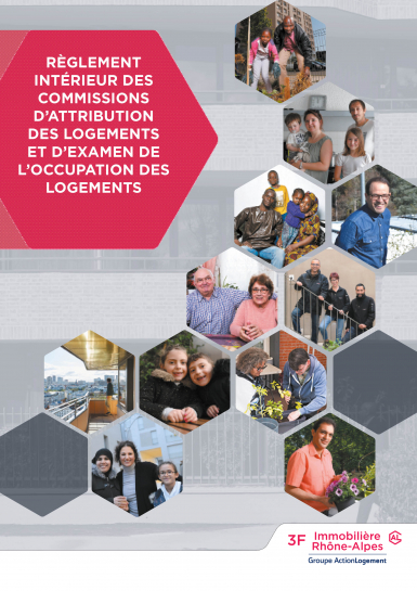 couverture du règlement intérieur des Caleol d'Immobilière Rhône-Alpes