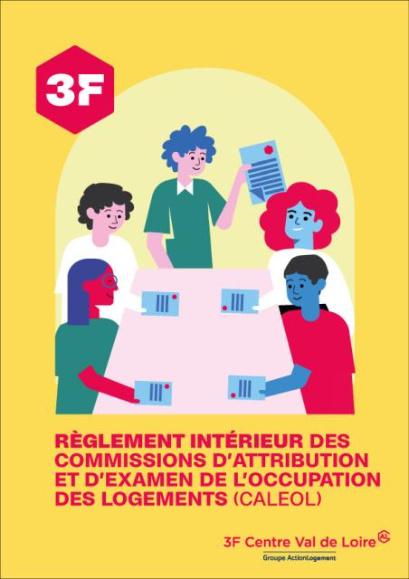Couverture du règlement intérieur des CALEOL de 3FCVL