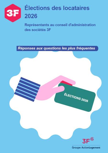 Couverture de la FAQ des élections de représentants des locataires 2026