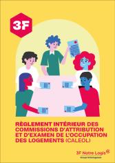 Couverture du règlement intérieur des CALEOL de 3F Notre Logis